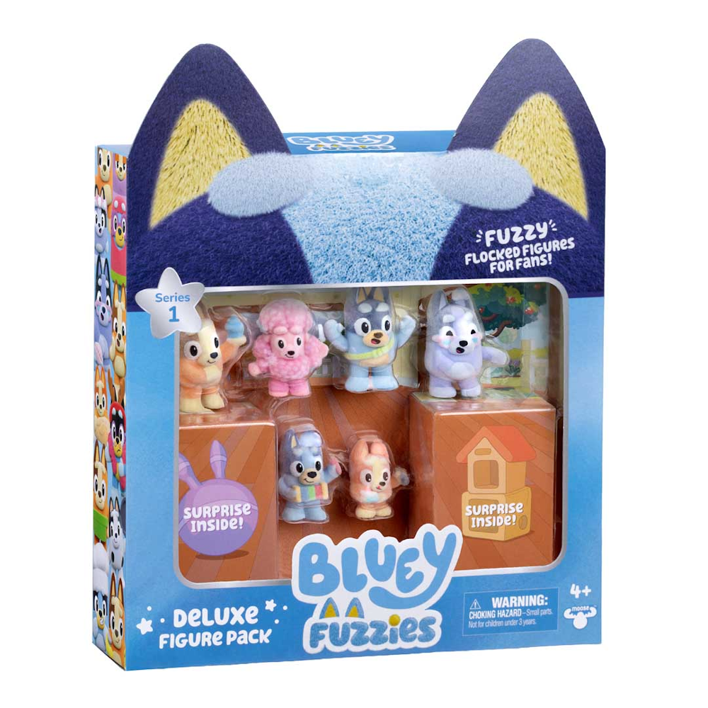 Bluey Fuzzies Fan Favorites 8er Pack