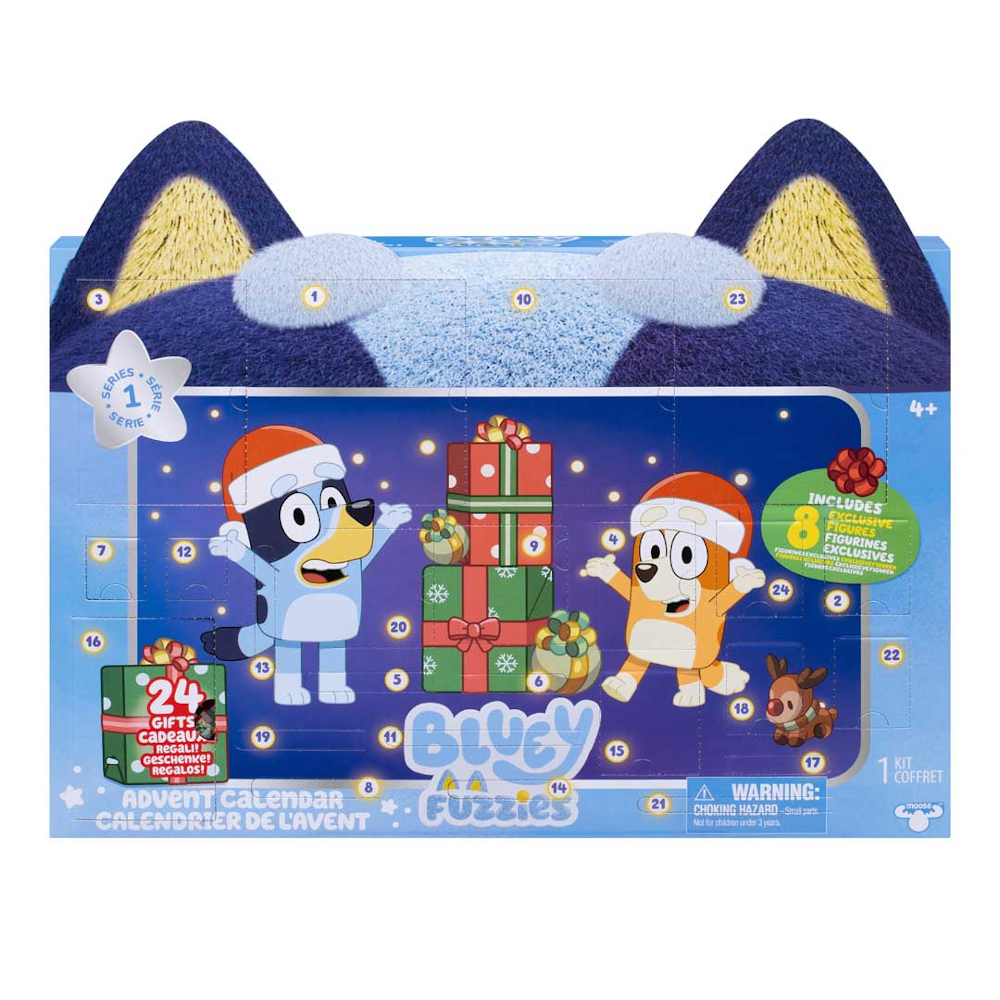 Bluey Fuzzies Adventskalender