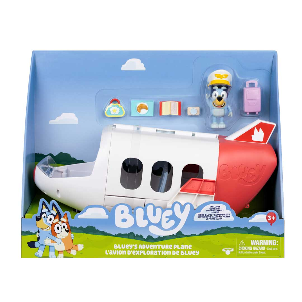 Bluey Abenteuer Flugzeug