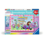 Puzzle 2x24 Teile Gabby's Dollhouse: Bereit zu feiern!