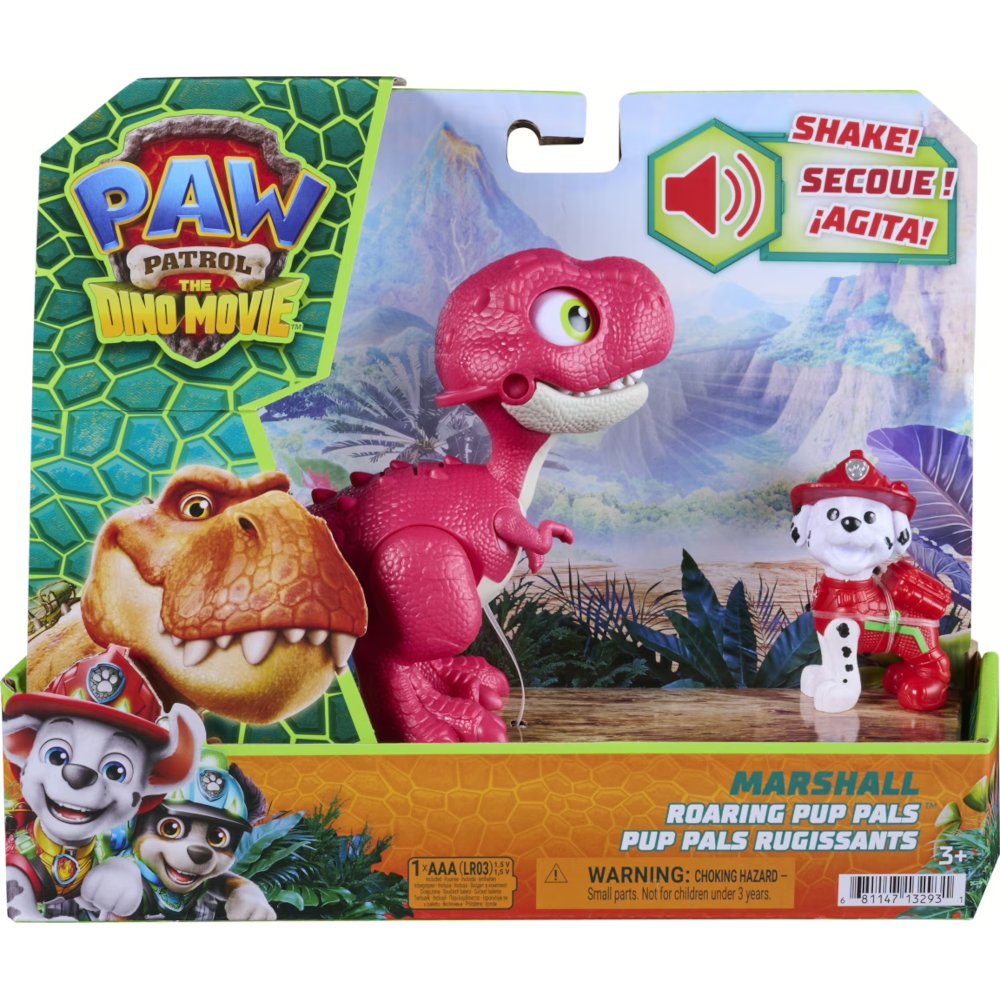 Paw Patrol Dino Movie Roaring Pup Marshall