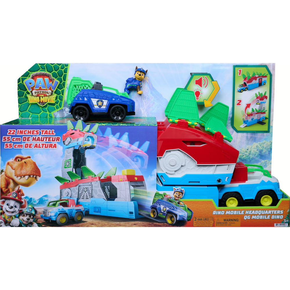 Paw Patrol Dino Movie 2in1 Mobiles Hauptquartier