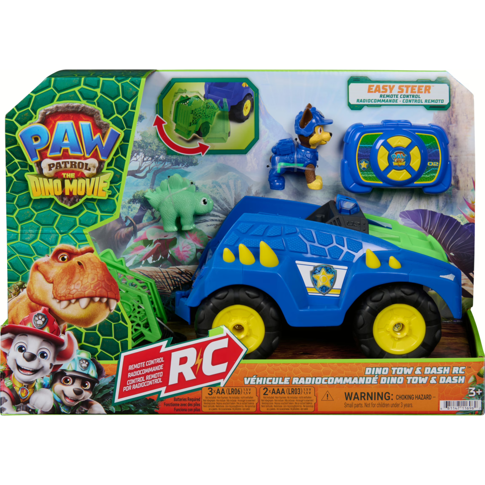 Paw Patrol Dino Movie Chase Tow & RC