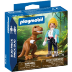 DuoPack T-Rex mit Forscherin