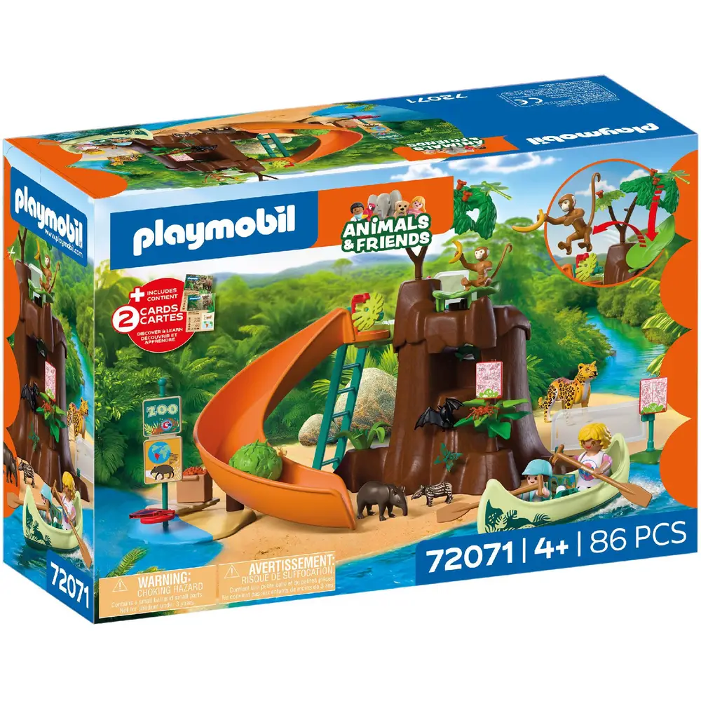 PLAYMOBIL 72071 Zoo: Dschungelabenteuer