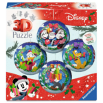 3D Puzzle-Ball-Set Holiday Baubles Disney