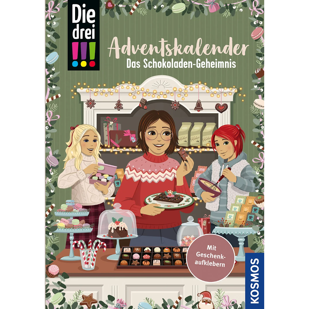 Die drei !!! Adventskalender Das Schokoladen-Geheimnis