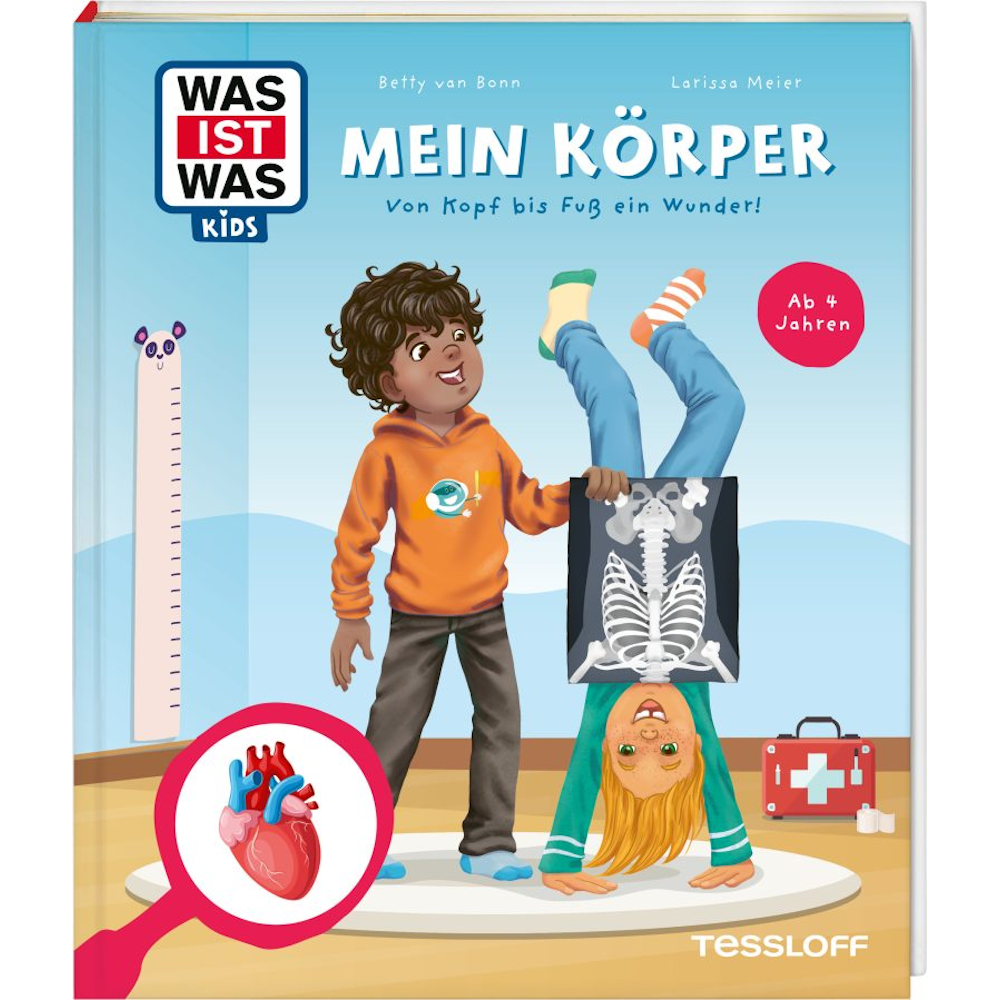WAS IST WAS Kids Mein Körper. Von Kopf bis Fuß ein Wunder!