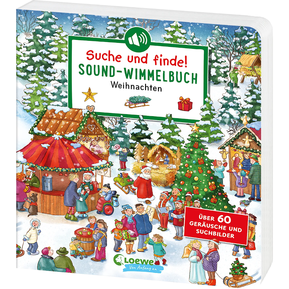 Suche und finde! Sound-Wimmelbuch - Weihnachten