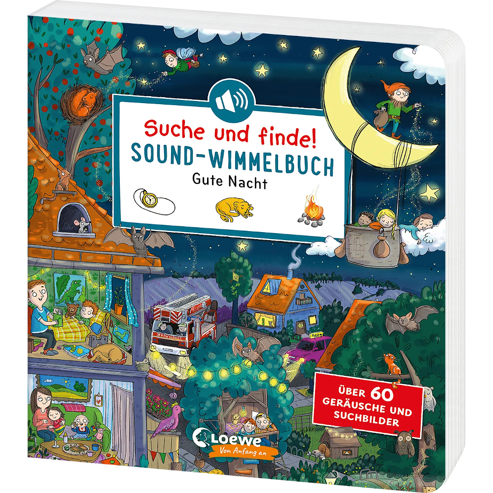 Suche und finde! Sound-Wimmelbuch - Gute Nacht