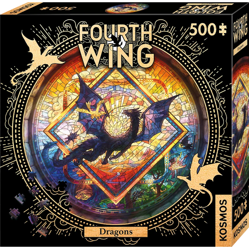 Fourth Wing Puzzle - Dragons