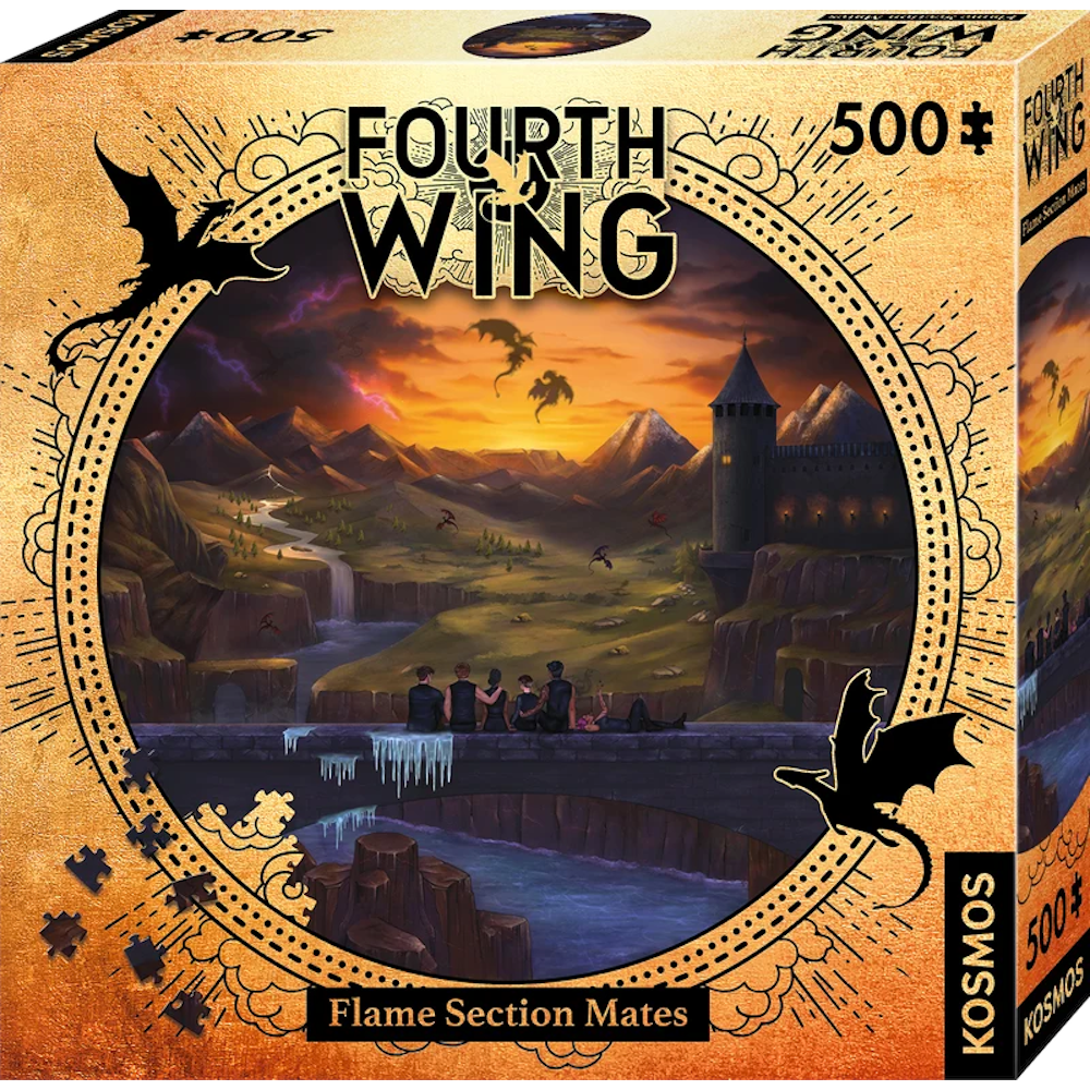 Fourth Wing Puzzle - Flame Section Mates