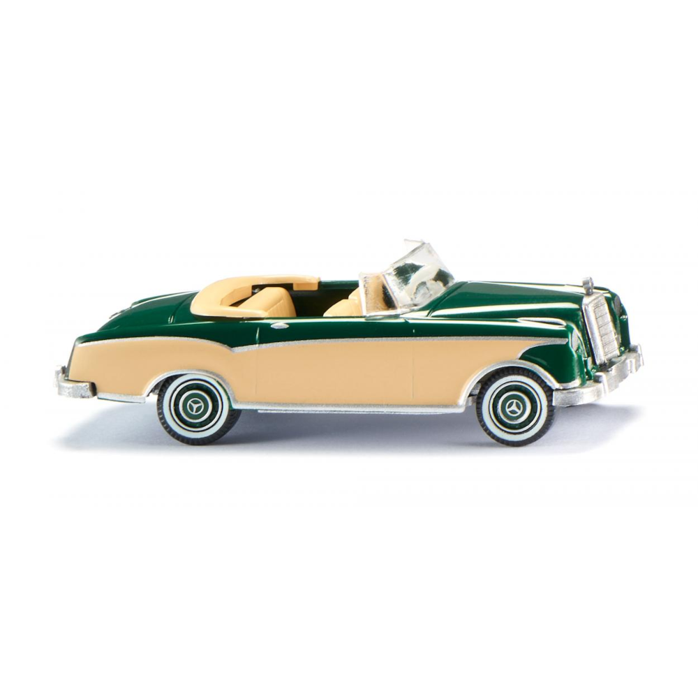 MB 220 S Cabrio - moosgrün
